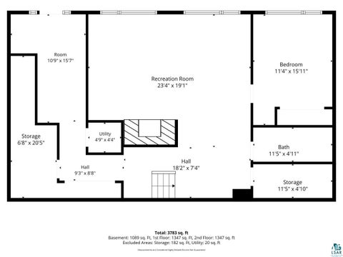 Tiny photo for 4627 Norwood St, Duluth, MN 55804 (MLS # 6127729)