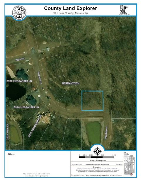 Tiny photo for 3907 Merganser Drive, Hermantown, MN 55811 (MLS # 6122977)