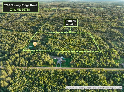 Tiny photo for 8798 Norway Ridge Rd, Zim, MN 55738 (MLS # 6128020)