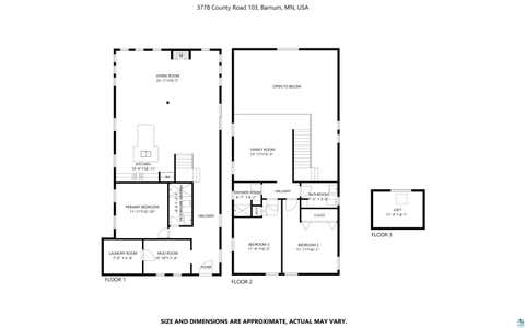 Tiny photo for 3778 E County Rd 103, Barnum, MN 55707 (MLS # 6127295)