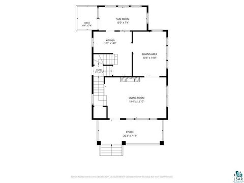 Tiny photo for 206 Carlton Ave, Cloquet, MN 55720 (MLS # 6126006)