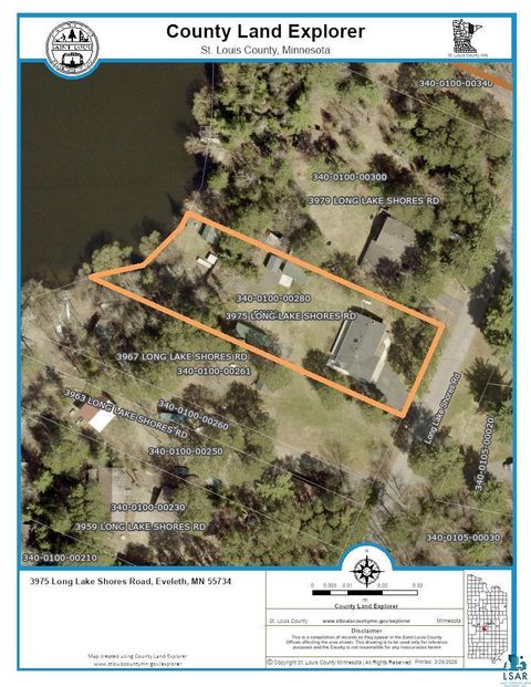 Tiny photo for 3975 Long Lake Shores Rd, Eveleth, MN 55734 (MLS # 6124316)