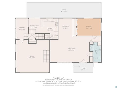 Tiny photo for 3975 Long Lake Shores Rd, Eveleth, MN 55734 (MLS # 6124316)