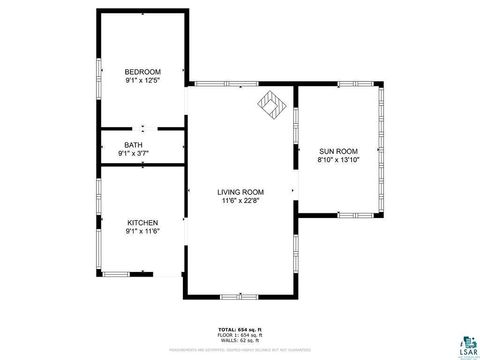 Tiny photo for 2670 Knock Rd, Eveleth, MN 55734 (MLS # 6125914)