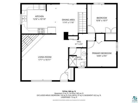 Tiny photo for 43 Garden Dr, Silver Bay, MN 55614 (MLS # 6127291)