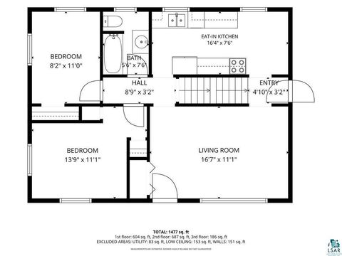 Tiny photo for 4735 Portland Rd, Hermantown, MN 55811 (MLS # 6126000)