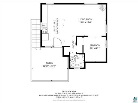 Tiny photo for 243 Riverview St, Knife River, MN 55609 (MLS # 6126489)