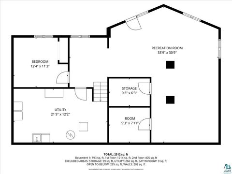 Tiny photo for 960 Deerview Ln, Two Harbors, MN 55616 (MLS # 6123792)