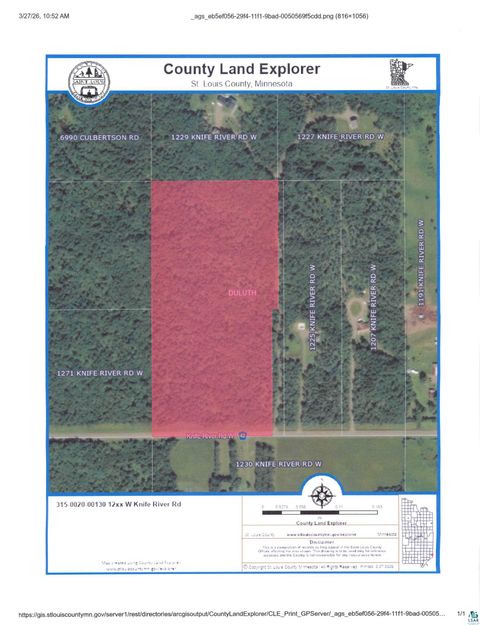 Tiny photo for 12 W Knife River Rd, Two Harbors, MN 55616 (MLS # 6124229)