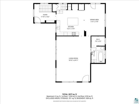Tiny photo for 12428 Tamarack Rd, Floodwood, MN 55736 (MLS # 6127036)