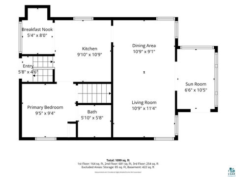 Tiny photo for 4326 W 8th St, Duluth, MN 55807 (MLS # 6128380)