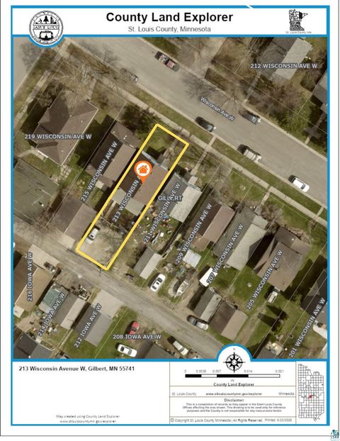 Tiny photo for 213 W Wisconsin Ave, Gilbert, MN 55741 (MLS # 6126351)