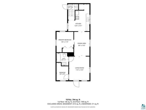 Tiny photo for 6124 Nashua St, Duluth, MN 55807 (MLS # 6127931)