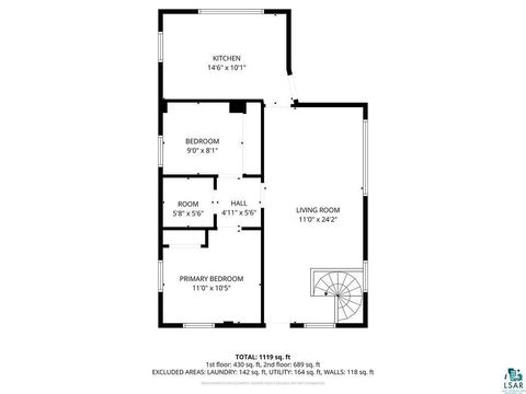 Tiny photo for 902 N 11th Ave E Ave, Duluth, MN 55805 (MLS # 6124163)