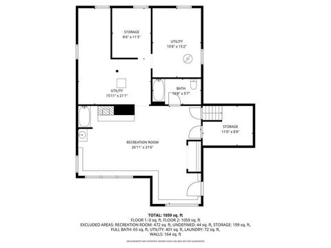 Tiny photo for 1041 Main St, Beaver Bay, MN 55601 (MLS # 6122697)