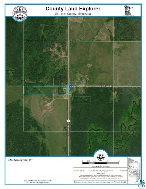 Tiny photo for 3293 Greaney Rd, Orr, MN 55771 (MLS # 6125182)