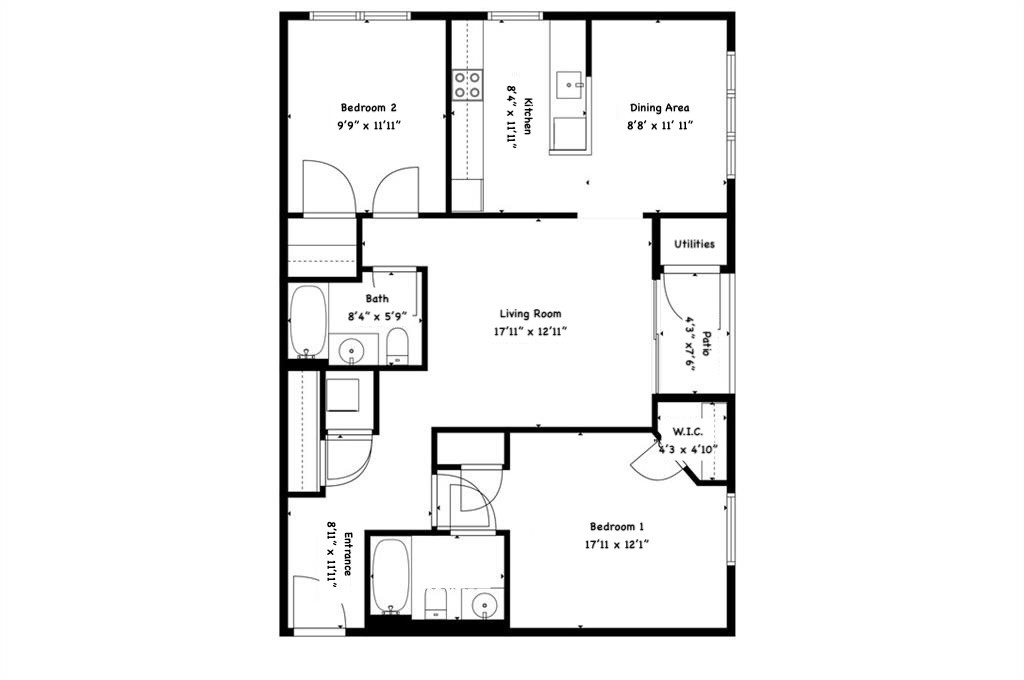 Woonsocket, Rhode Island 02895, United States, 2 Bedrooms Bedrooms, ,2 BathroomsBathrooms,Residential,Active,171490