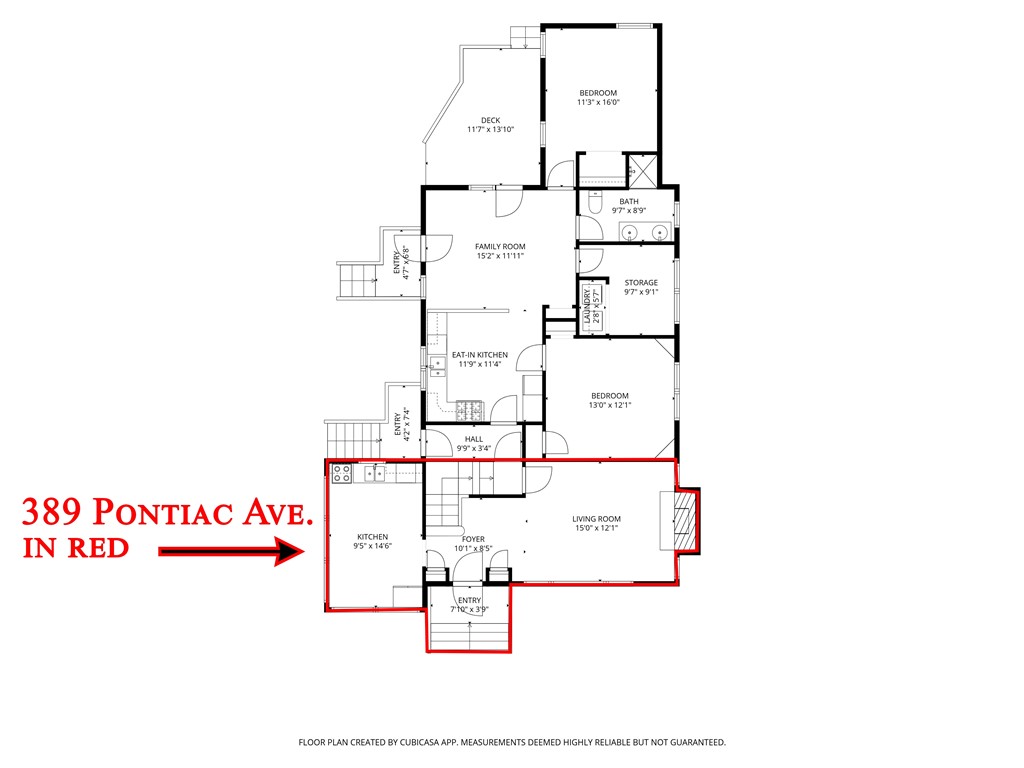 389 Pontiac Avenue 391