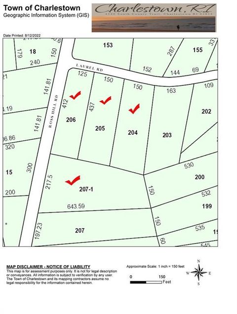 0 Ross Hill / Laurel Road Charlestown RI 02813