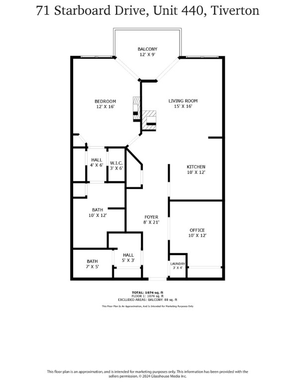 Tiverton, Rhode Island 02878, United States, 1 Bedroom Bedrooms, ,2 BathroomsBathrooms,Residential,Active,12885