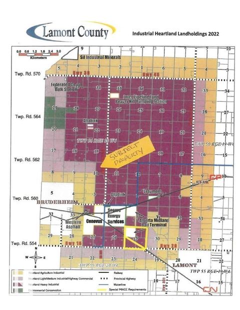 TWP 560 RR 202 Rural Lamont County AB T0B 0S0