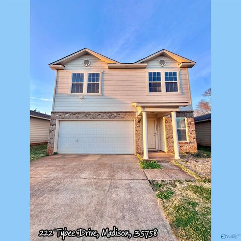 Homes For Sale - 222 Tybee Drive<br/> Madison, AL 35758