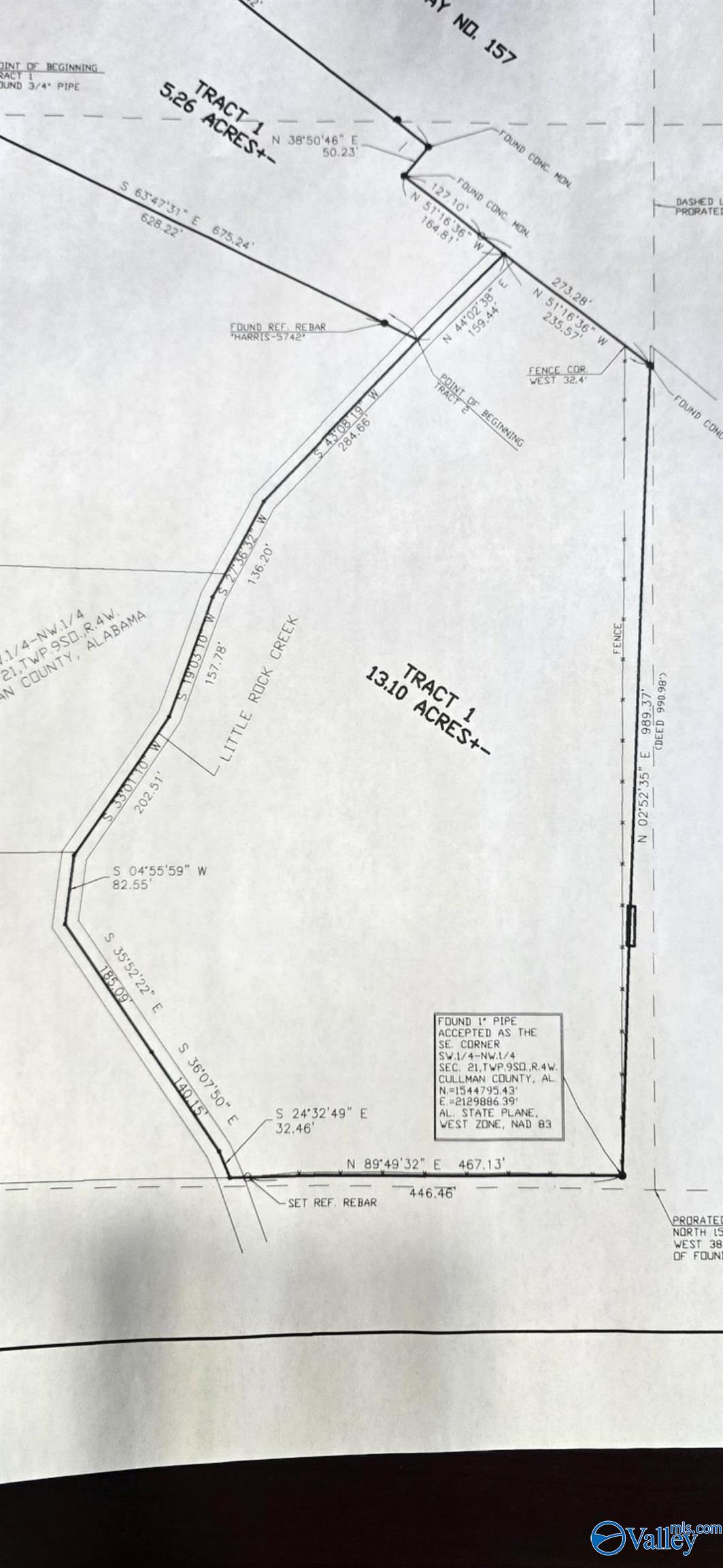 13 Acres Highway 157