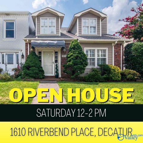 Townhouse For Sale - 1610 Riverbend Place<br/> Decatur, AL 35601