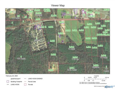 Vacant Land For Sale - 9.06 AC Old Highway 411<br/> Cherokee County, Centre, AL 35960