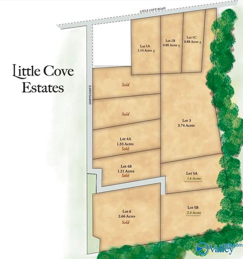 Vacant Land For Sale - 163 Shipps Drive<br/> Gurley, AL 35748