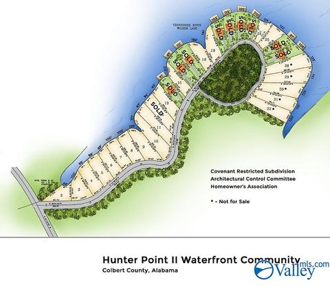 Vacant Land For Sale - 11 Wilson Lake Drive<br/> Muscle Shoals, AL 35661