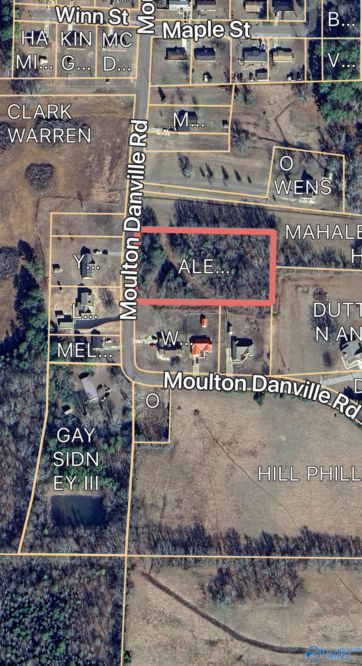 2 acres Moulton Danville Road