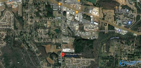 Vacant Land For Sale - 1655 Slaughter Road<br/> Huntsville, AL 35758