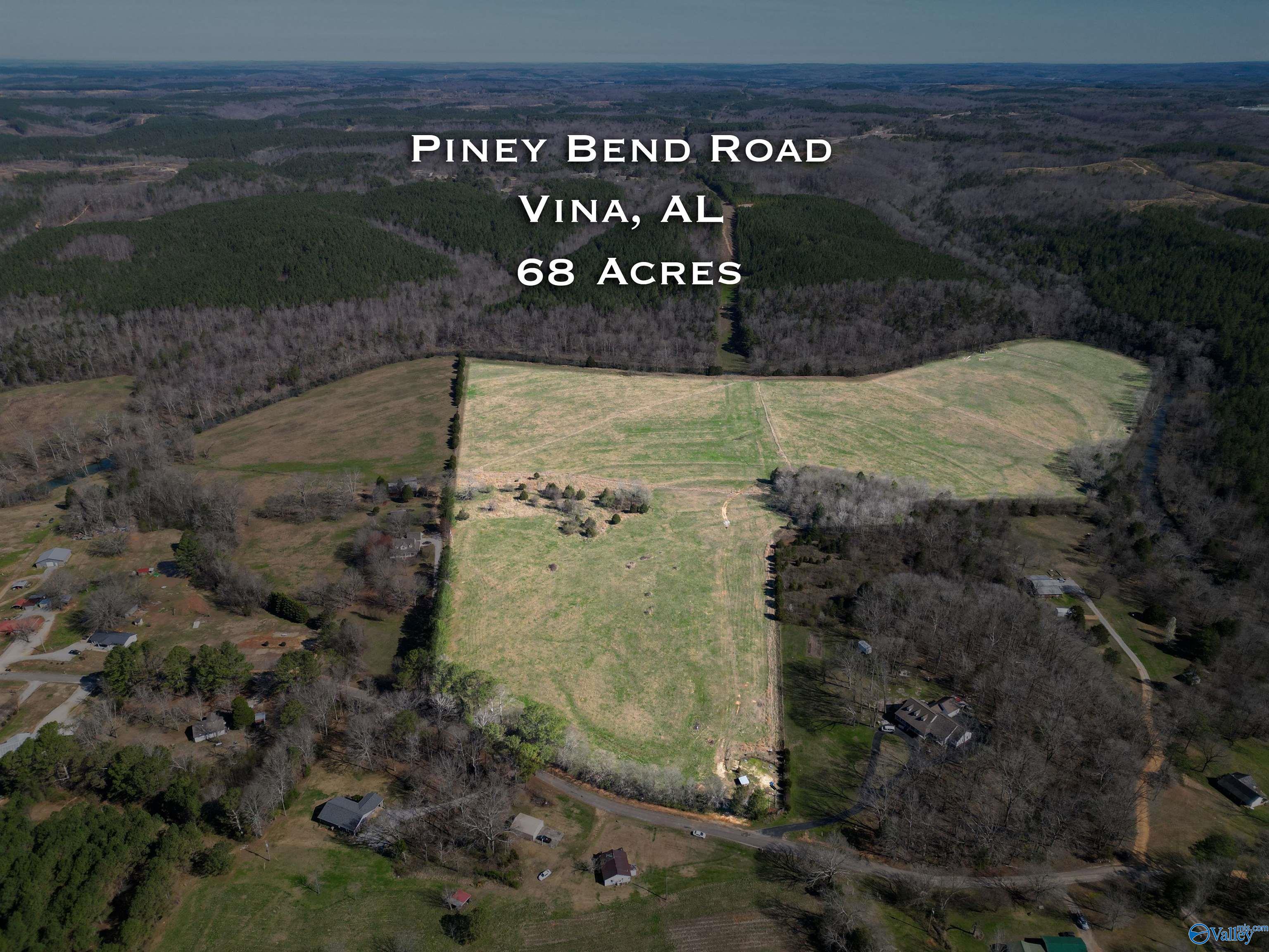 68 Acres Piney Bend Road, Vina, Alabama image 2