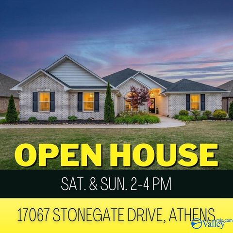 Homes For Sale - 17067 Stonegate Drive<br/> Athens, AL 35613