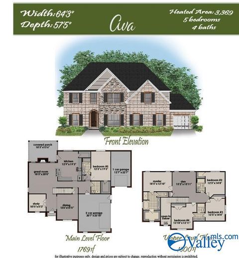 Homes For Sale - AVA PLAN Mable Trace<br/> Madison, AL 35756