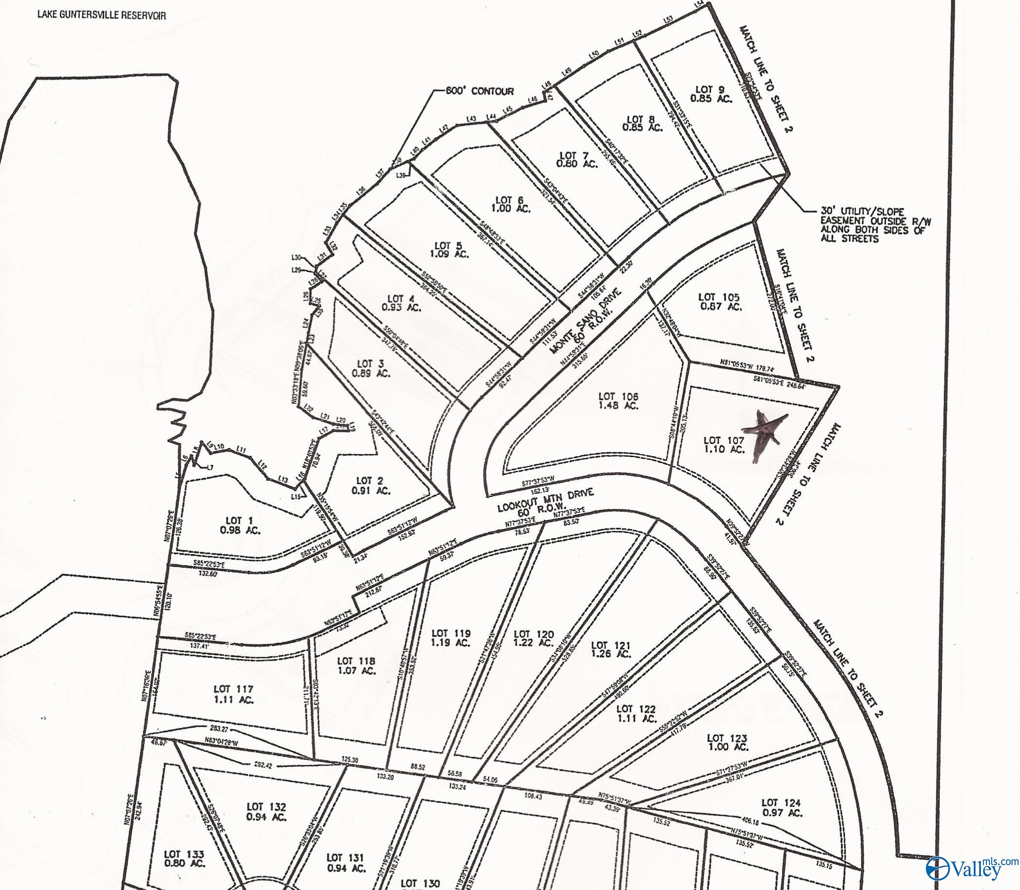 LOT 107 Lookout Mountain Drive, Scottsboro, Alabama image 3