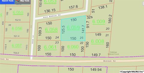 Vacant Land For Sale - 25 Anna Mattison Road #25<br/> Oxford, AL 36203