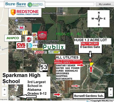 Vacant Land For Sale - Green Garden Drive<br/> Harvest, AL 35749