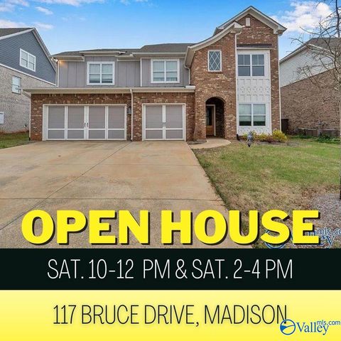Homes For Sale - 117 Bruce Drive<br/> Madison, AL 35758