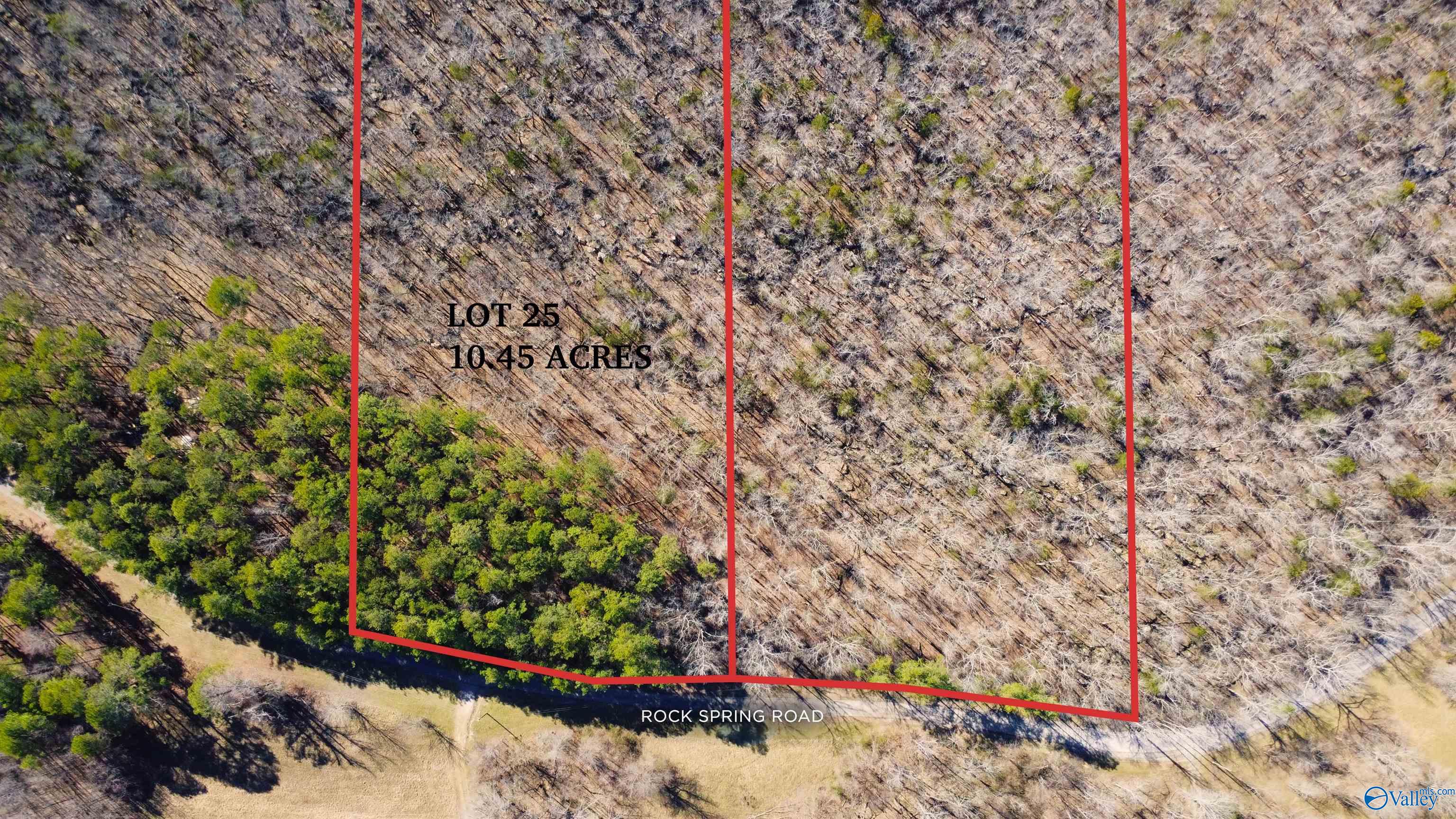10.45 acres Rock Spring Road