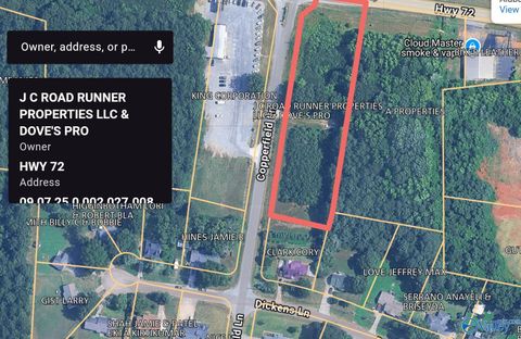 Vacant Land For Sale - 30500 Us Highway 72<br/> Huntsville, AL 35756