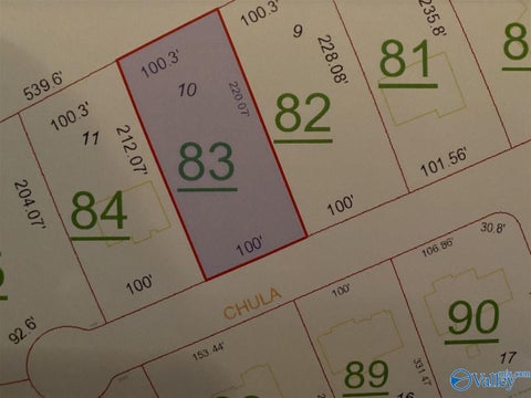 Vacant Land For Sale - 3537 Chula Vista Ridge Drive<br/> Morgan County, Decatur, AL 35603