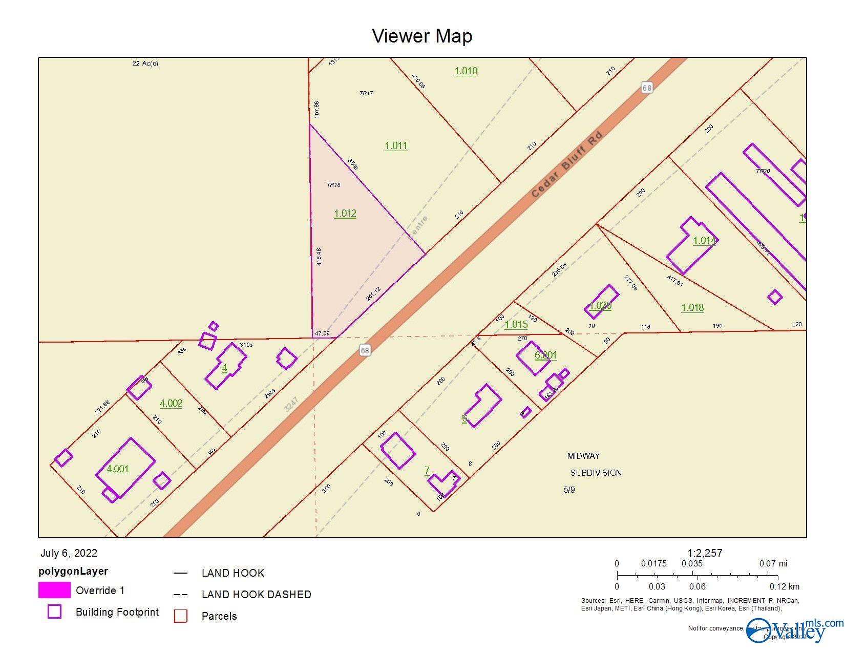 Tract 18 Cedar Bluff Road