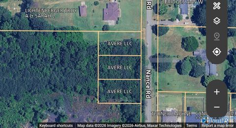 Vacant Land For Sale - 490 Nance Road<br/> Madison, AL 35757