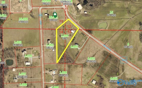 Vacant Land For Sale - 5 ACRES County Road 343<br/> Lawrence County, Town Creek, AL 35672