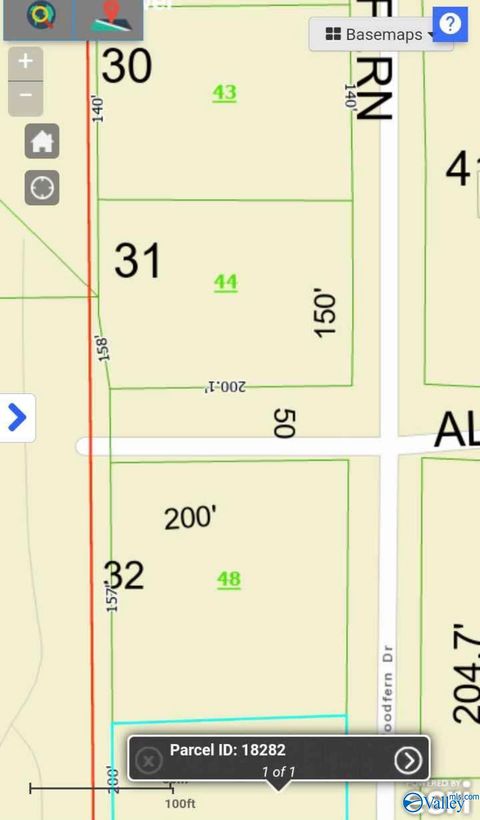 Vacant Land For Sale - LOT 30-31-32 Woodfern Drive<br/> Jackson County, Scottsboro, AL 35768