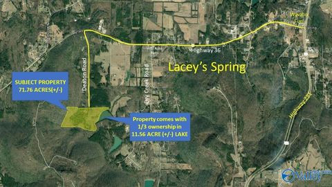 Vacant Land For Sale - LOT 0 Deaton Road<br/> Morgan County, Laceys Spring, AL 35754
