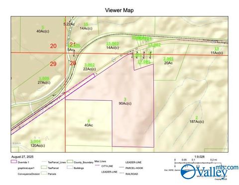 Vacant Land For Sale - 25501 Al Highway 35<br/> Woodville, AL 35776