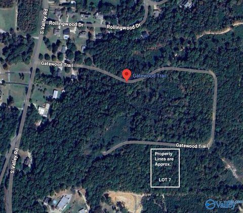 Vacant Land For Sale - 7 Gatewood Trail<br/> Etowah County, Southside, AL 35907